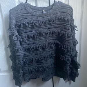 Michael Kors Fringe Long Sleeve